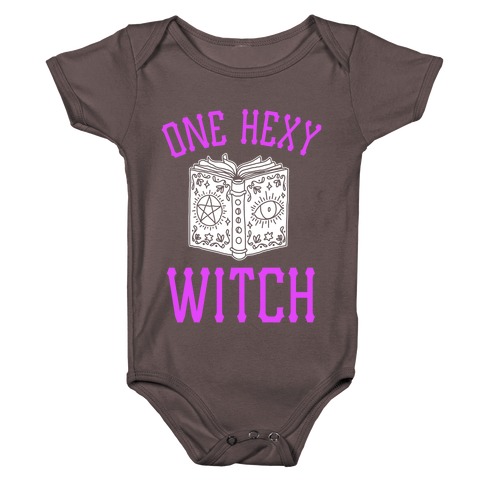 One Hexy Witch  Baby One-Piece
