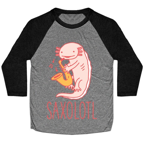 Saxolotl Baseball Tee