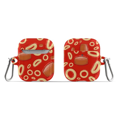 Spaghettios With Franks Pattern Airpod Cases Lookhuman