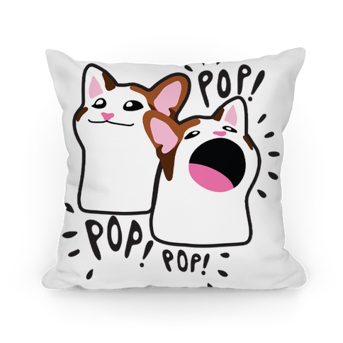 Pop Cat Pillow