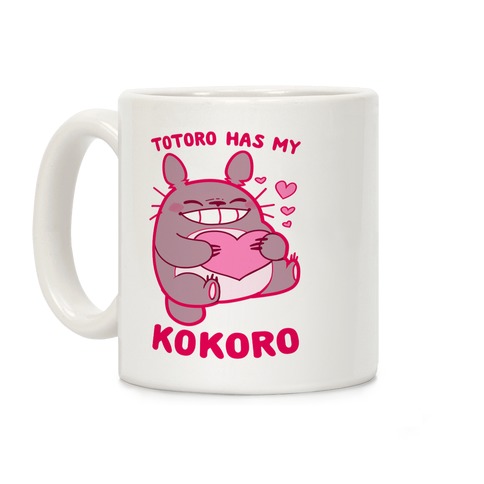 Totoro Has My Kokoro Coffee Mug