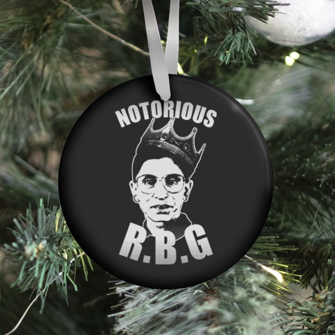 Notorious RBG (Ruth Bader Ginsburg) Ornament