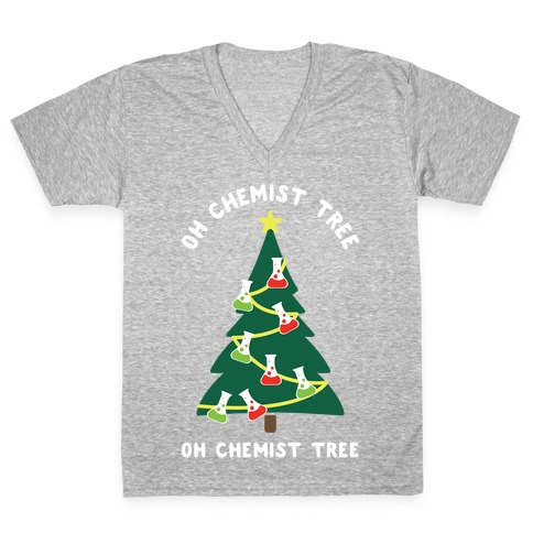 Oh Chemist tree Oh Chemist tree V-Neck Tee Shirt