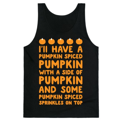 Pumpkin Spice Love Tank Top