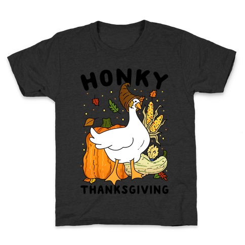 Honky Thanksgiving Kids T-Shirt