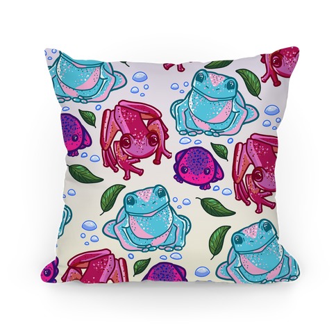 Love the Frog-Gays Pillow