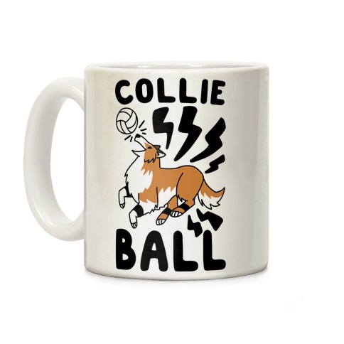 Collie Ball Coffee Mug