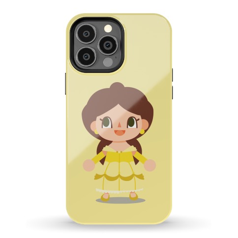 Princess Crossing Belle Parody Ball Gown Phone Case