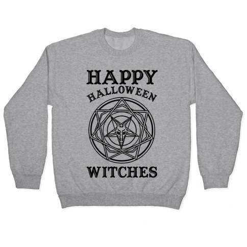 happy halloween witches sweatshirt