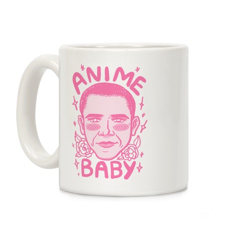 Anime Baby Obama Coffee Mug