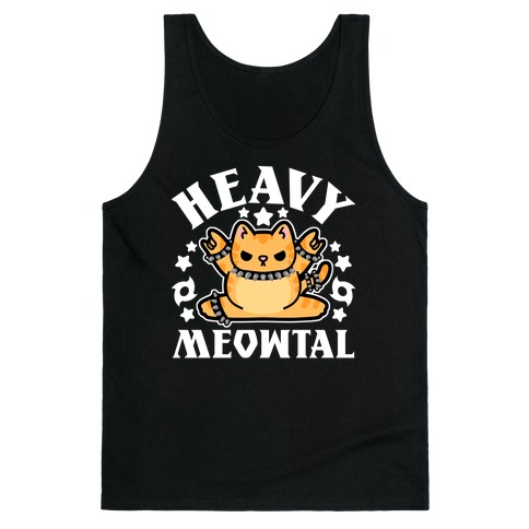 Heavy Meowtal Tank Top
