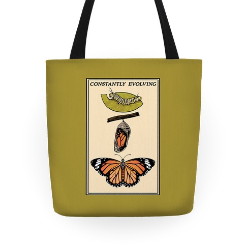 Constantly Evolving Monarch Butterfly Tote
