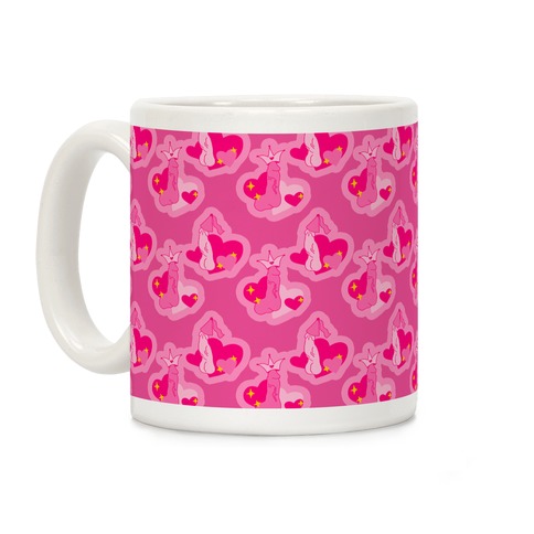 Princess Penis Pattern Coffee Mug