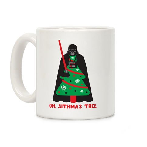 Oh, Sithmas Tree Coffee Mugs | LookHUMAN