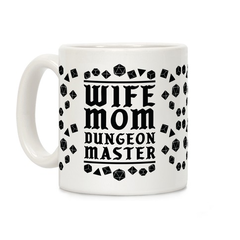 Wife Mom Dungeon Master Coffee Mug