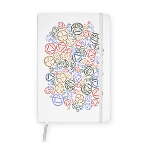 Witch's Elements Pattern Notebook