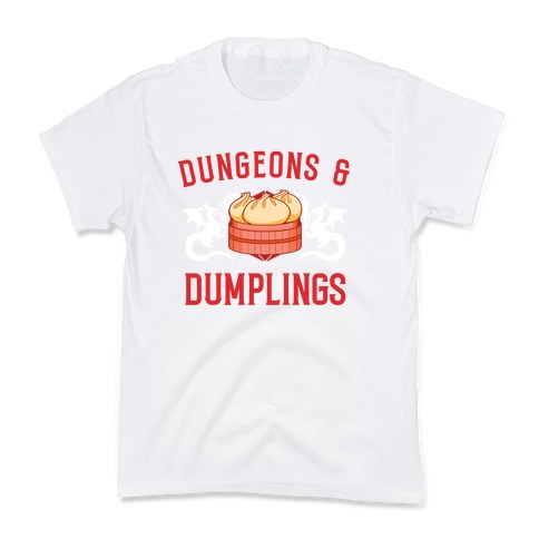 Dungeons And Dumplings Kids T-Shirt