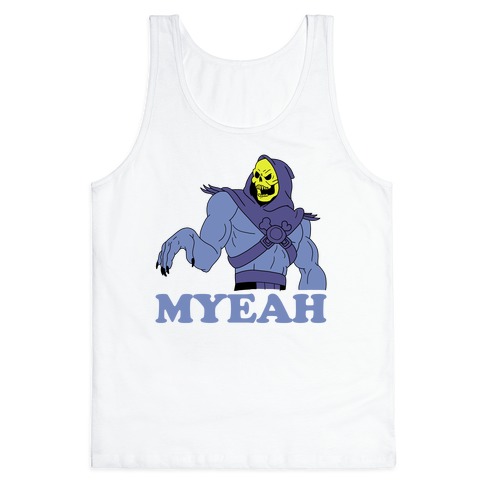 What's Goin' On? Couples Shirt (Skeletor) Tank Top