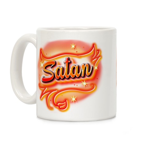 Satan Airbrush Coffee Mug