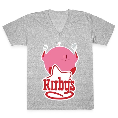Kirby's V-Neck Tee Shirt