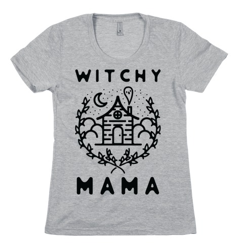 Witchy Mama Womens T-Shirt