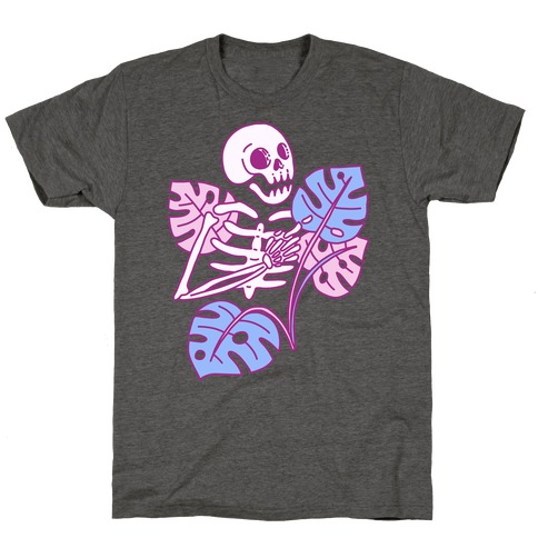 Monstera Skeleton T-Shirt