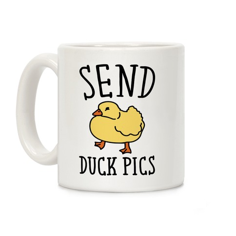 Send Duck Pics Parody Coffee Mug