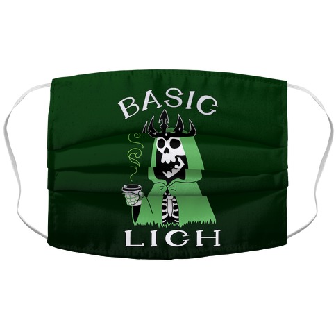 Basic Lich Accordion Face Mask