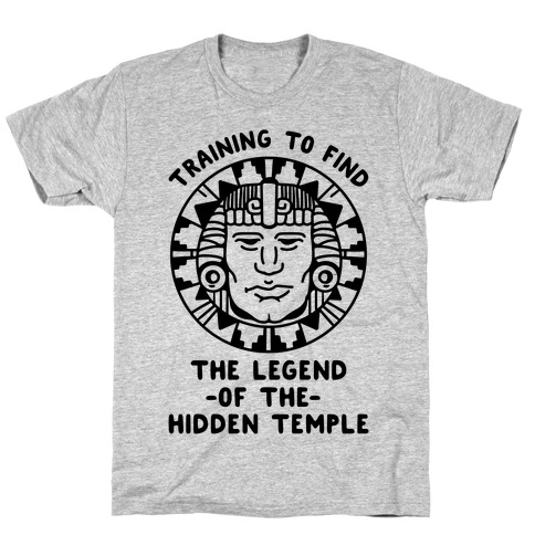 Training to Find the Legend of the Hidden Temple T-Shirt