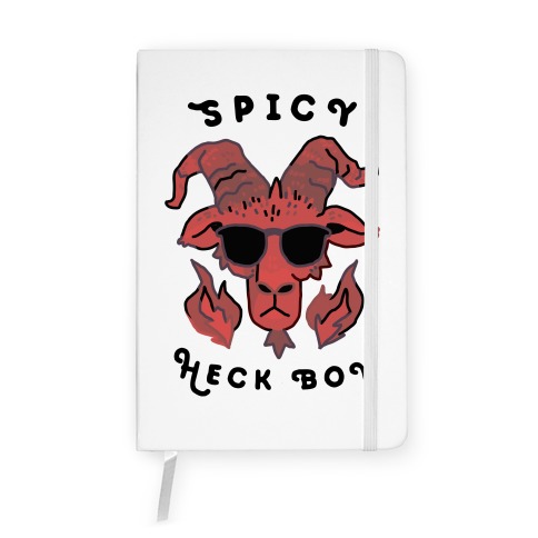 Spicy Heck Boy (With Cool Shades) Notebook