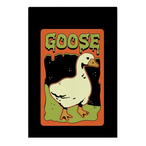 Goose Horror Parody Garden Flag