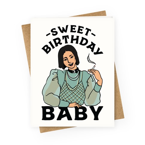 Sweet Birthday Baby Greeting Card