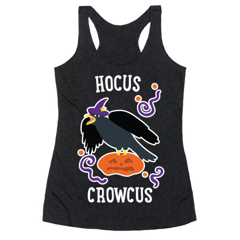 Hocus Crowcus Racerback Tank Top