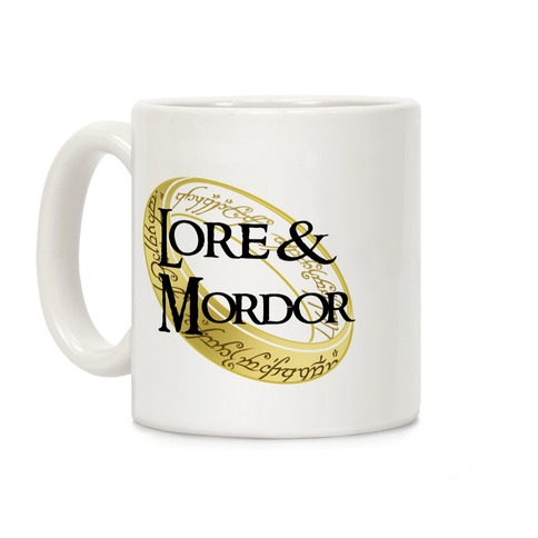 Lore and Mordor Coffee Mug