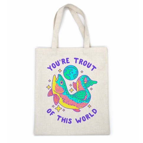 You're Trout Of This World Casual Tote