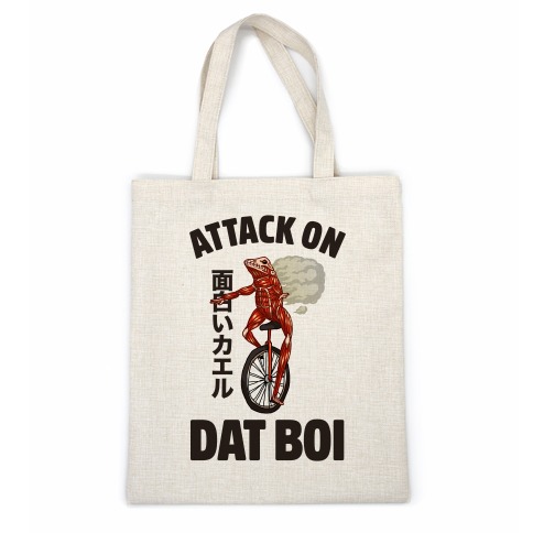 Attack on Dat Boi Casual Tote
