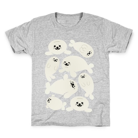 Baby Seals Pattern Study Kids T-Shirt