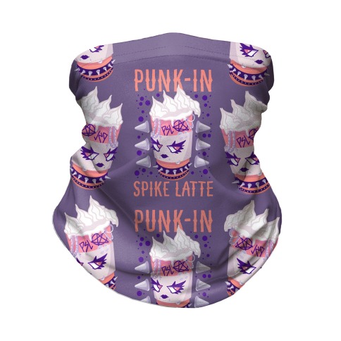 Punk-In Spike Latte Neck Gaiter