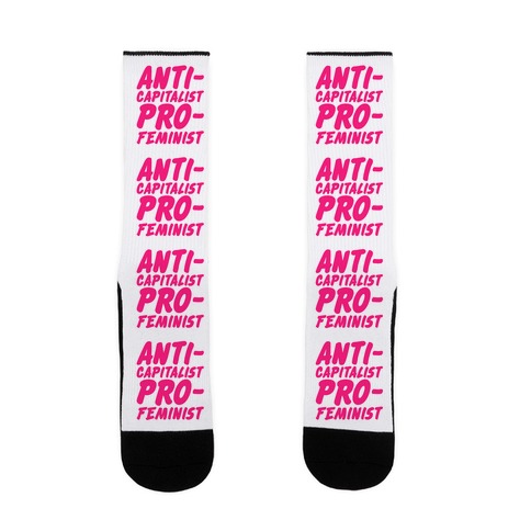 Anti-Capitalist Pro-Feminist Sock