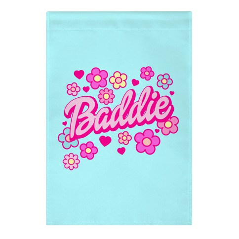 Baddie Barbie Parody Garden Flag