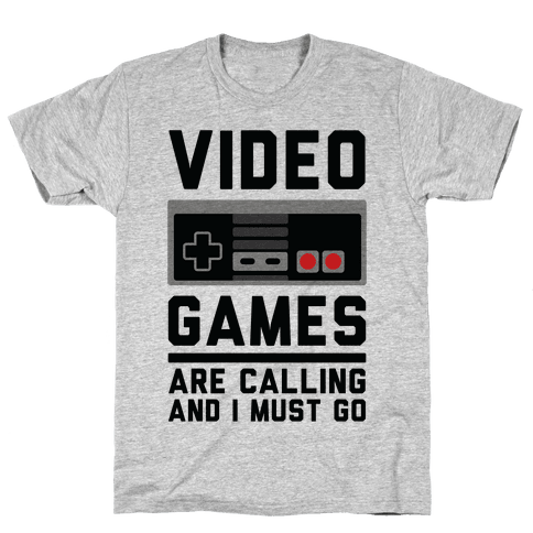 video game workout shirts