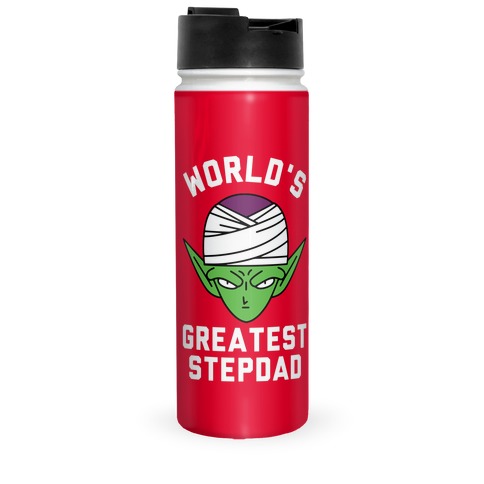 World's Greatest Stepdad Piccolo Parody Travel Mug