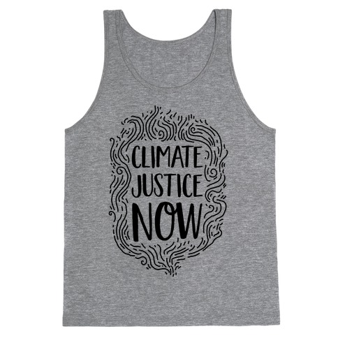 Climate Justice Now Tank Top