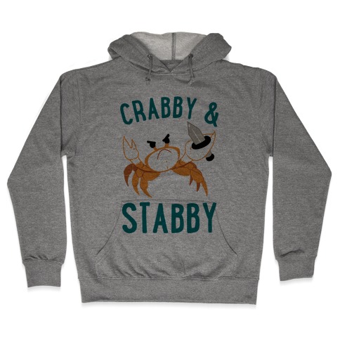 Crabby & Stabby Hooded Sweatshirt