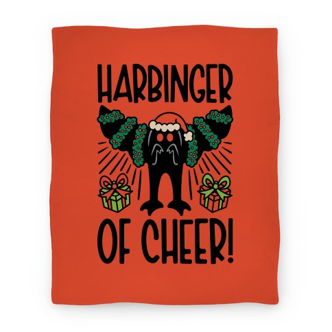 Harbinger of Cheer Mothman Parody Blanket