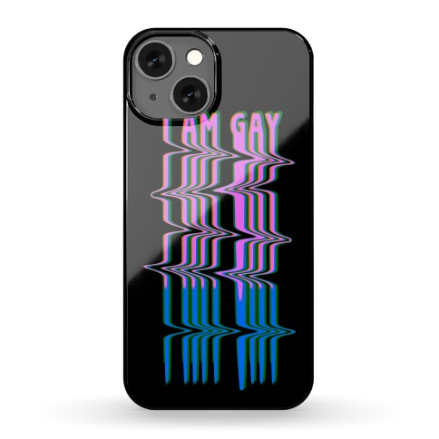 I Am Gay Vaporwave Drip Phone Case