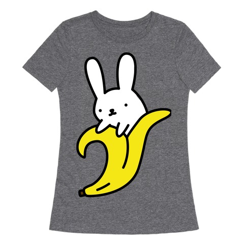 Bunny Banna Womens T-Shirt