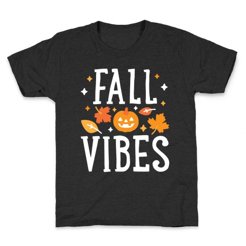 Fall Vibes Kids T-Shirt