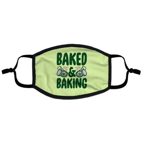 Baked & Baking  Flat Face Mask