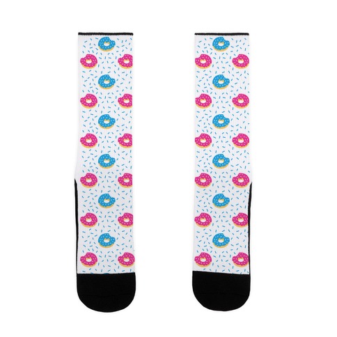 Donuts And Sprinkles Pattern Sock
